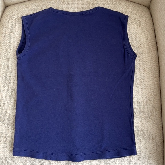 Little English girls size 4 sleeveless shirt - Picture 4 of 4